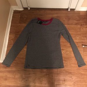 Black and White Stripped Long Sleeve